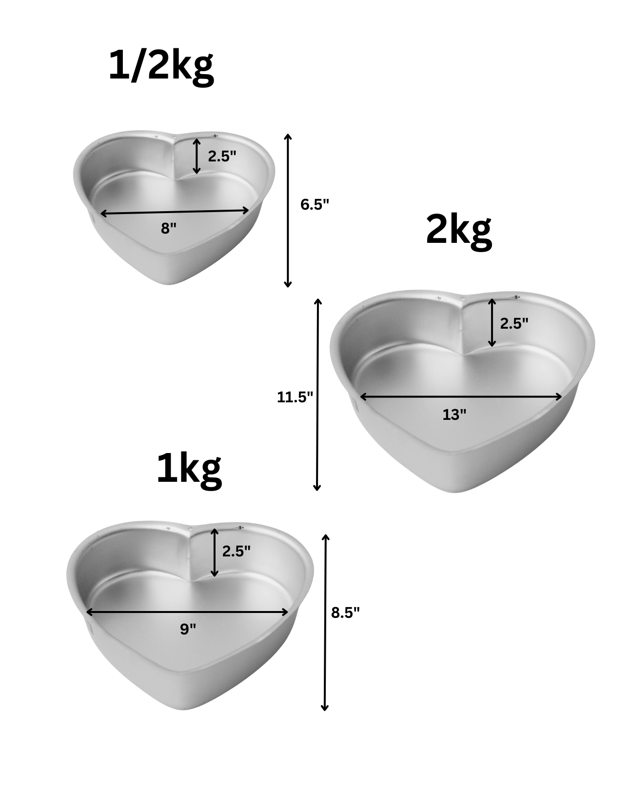 Heartin Shape Tins - Image 2