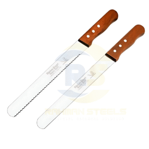 Wooden Handle Bread Knife