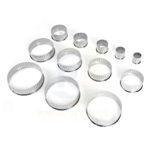 Round Shape Cookie Cutter with Teeth – Single Peace ( Any Size Available )